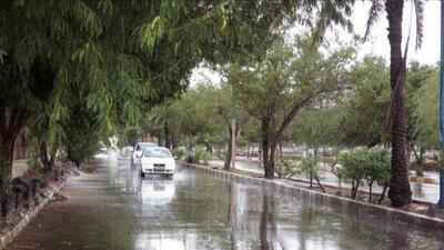 رگبار باران در ۱۱ استان کشور/ باد و گردوخاک در راه زابل  