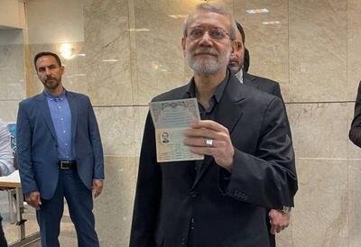 (ویدیو) علی لاریجانی در انتخابات ریاست جمهوری ثبت نام کرد