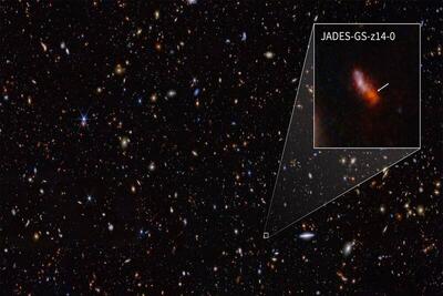 دورترین کهکشان شناخته شده تاکنون کشف شد
