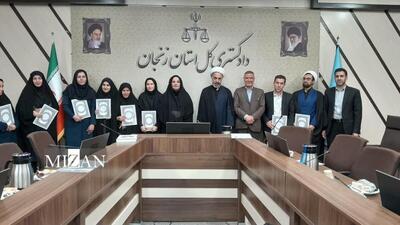 مراسم تحلیف ۱۰ نفر از داوران حرفه‌ای استان زنجان برگزار شد