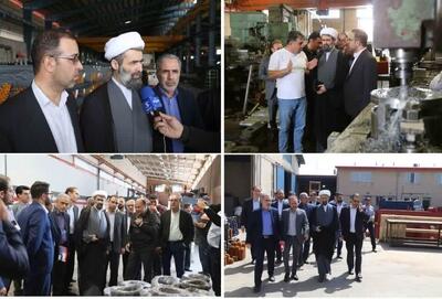 بازرس کل استان قزوین از چند واحد صنعتی بازدید کرد
