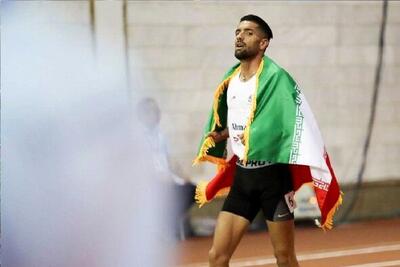مدال طلا بر گردن سبحان احمدی آویخته شد
