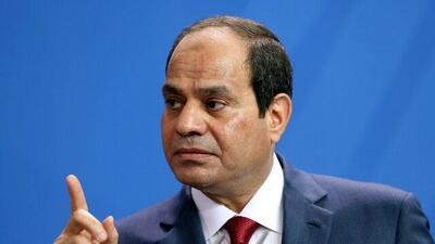 پیام تسلیت رئیس‌جمهور مصر به مخبر