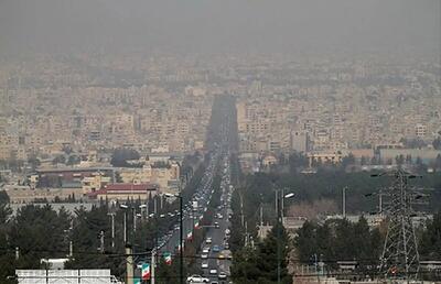 کیفیت هوای کلانشهر اصفهان در یازدهمین روز خرداد ناسالم است
