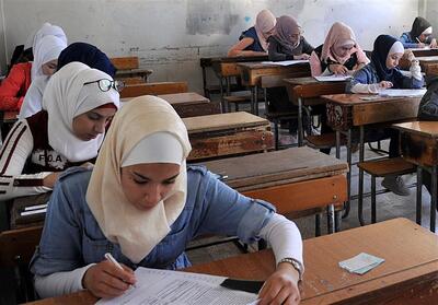 مشقت 10 هزار دانش آموز سوری برای اخذ مدرک معتبر - تسنیم