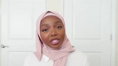 پاسخ یک دختر آمریکایی به سوالاتی درباره حجاب + فیلم