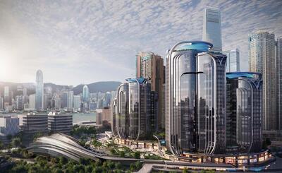 معماری خارق‌العاده استودیویی در هنگ‌کنک، اثر هنری جدید زاها حدید! - چیدانه