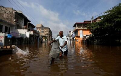 باران سریلانکا ۱۰ کشته به جا گذاشت