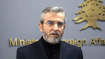 باقری: مذاکرات هیچ‌وقت متوقف نشده و ایران همواره در میز مذاکره حاضر بوده است