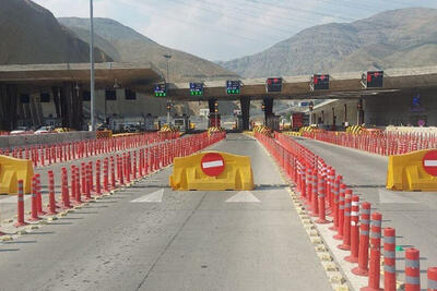 ممنوعیت تردد در آزادراه تهران - شمال به سمت مازندران