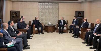 دیدار علی باقری با وزیر خارجه سوریه
