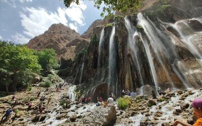 آبشار زیبای مارگون شیراز (فیلم)