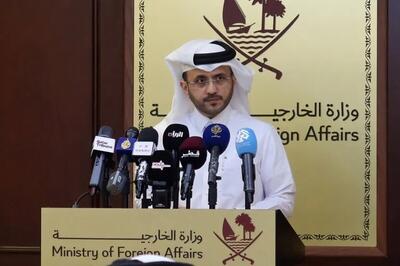 قطر: هنوز تصمیم مشخصی درباره پیشنهاد آتش بس فعلی اتخاذ نشده است