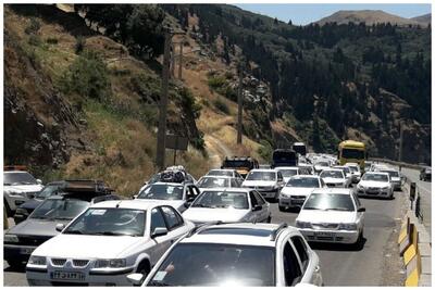 تردد در آزادراه تهران - شمال و جاده کرج - چالوس یک طرفه شد+جزئیات