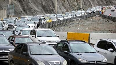 وضعیت جاده‌ها| صبح پرترافیک و سنگین کندوان و هراز