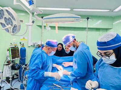 اولین جراحی نوزاد در استان ایلام با موفقیت انجام شد