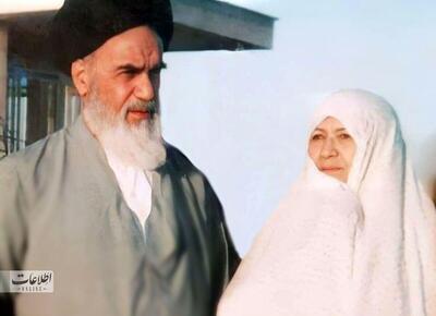 عکس‌های دیده‌نشده از امام خمینی (س) در کنار همسر گرامی شان + مصاحبه
