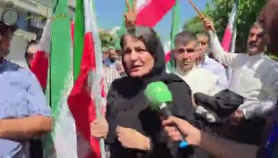 حرف‌های عجیب زن طرفدار محمود احمدی نژاد که پربازدید شد!