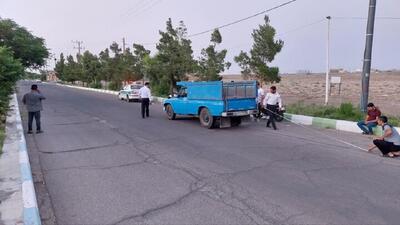 مرگ دلخراش کودک اردستانی در تصادف با خودروی نیسان