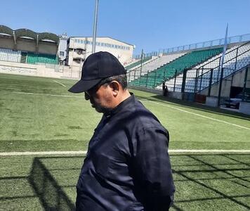 حضور میدانی مدیرکل ورزش و جوانان در ورزشگاه شهدای نوشهر
