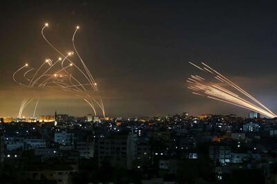 گنبد آهنین اسرائیل هدف حملات موشکی قرار گرفت
