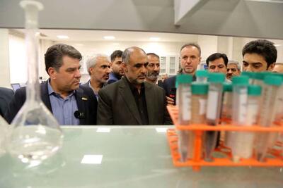 افتتاح آزمایشگاه مرجع محصولات نانویی با حضور وزیر جهاد کشاورزی در استان البرز