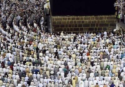 تصاویری از حضور مسلمانان در مکه و طواف خانه خدا