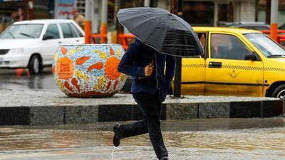 هشدار نارنجی هواشناسی برای تهران/ رگبار شدید باران در برخی نقاط