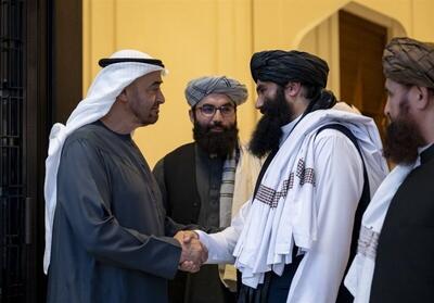دیدار وزیر کشور طالبان با رئیس دولت امارات