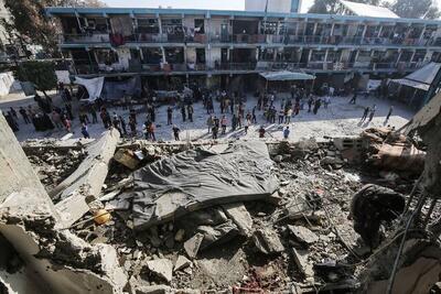 سی‌ان‌ان : بمباران مدرسه‌ آوارگان فلسطینی با مهمات آمریکایی انجام شده است