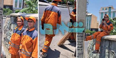 عکس | تصویری از به کارگیری غیرقانونی کودکان در شهرداری تهران - عصر خبر