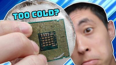 آیا تکه های یخ می توانند جایگزین خنک کننده CPU شما شوند؟!