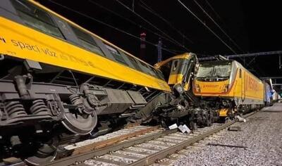 (ویدئو) برخورد مرگبار دو قطار در جمهوری چک