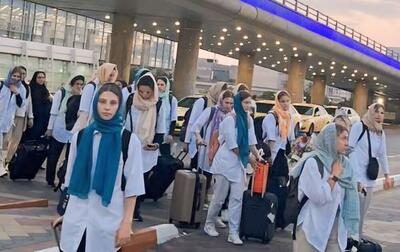 تیم ملی هندبال زنان بلاروس در تهران