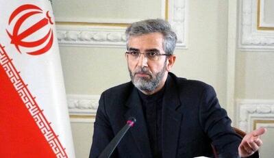 تاکید باقری بر تداوم پیگیری سفارت ایران در پاریس برای آزادی شهروند ایرانی