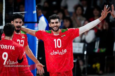 ستاره ایران بهترین بازیکن دیدار با برزیل شد