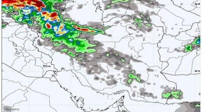 بارش‌های رگباری باران و تگرگ در راه ۱۵ استان + جزئیات - مردم سالاری آنلاین