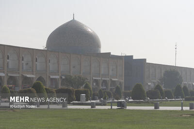 کیفیت هوای اصفهان در وضعیت قرمز