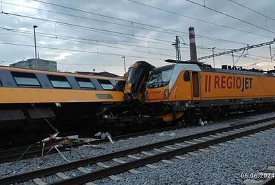 ۴ کشته و ۲۳ زخمی در برخورد دو قطار در جمهوری چک