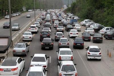 ترافیک پرحجم درآزادراه پردیس-تهران