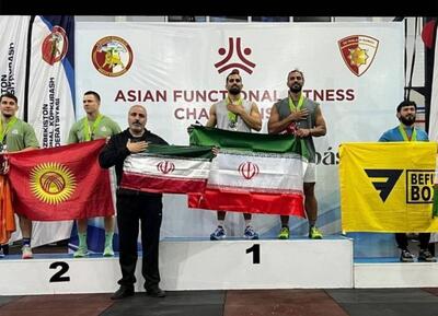 ورزشکاران تهرانی تیم ملی فانکشنال فیتنس مردان مدال‌های خود را به شهید آیت الله رییسی تقدیم کردند