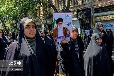 (تصاویر) خروش مردم  تبریز در جمعه خشم