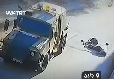 (ویدئو) اعدام خیابانی دو موتورسوار فلسطینی