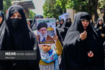 تصاویر: راهپیمایی محکومیت رژیم صهیونیستی در تبریز