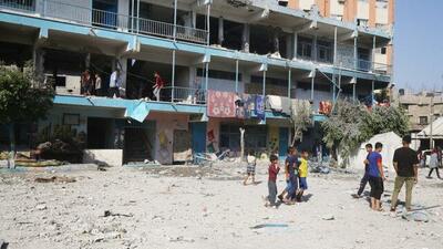 تل‌آویو درباره هدف قرار دادن مدرسه آنروا در غزه شفاف عمل کند