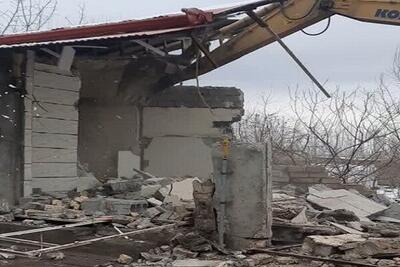 آواربرداری ساختمان فروریخته در پاکدشت