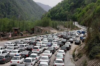 اعمال محدودیت ترافیکی در جاده چالوس - ۱۹ خرداد ۱۴۰۳