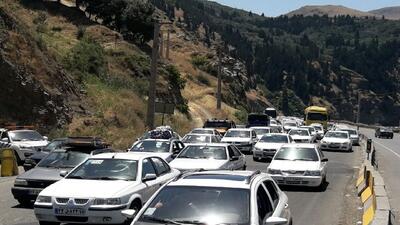 ترافیک نیمه سنگین و روان در آزادراه‌های قزوین