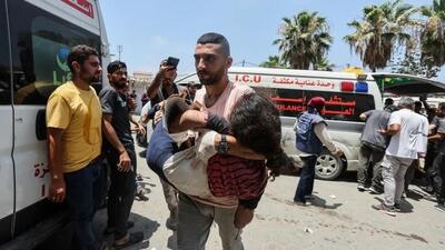 210 کشته و صدها مجروح در حمله جدید اسرائیل به غزه  (+فیلم)
