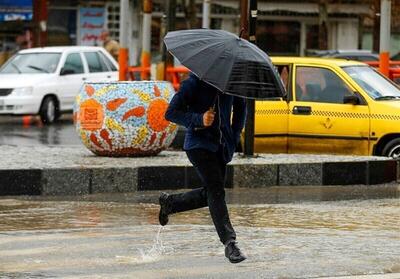 رگبار باران در برخی استان‌ها طی ۵ روز آینده